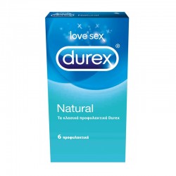 DUREX LOVE SEX NATURAL 6 τμχ.