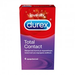 DUREX LOVE SEX TOTAL CONTACT 6 τμχ.