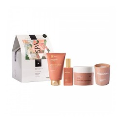 MEDISEI PANTHENOL EXTRA GIFT AWAY SPA BARE SKIN BODY MOUSSE 230ML + BARE SKIN EAU DE TOILETTE 50ML + 3IN1 CLEANSER 200ML + HAPPINESS SOY CANDLE 170GR