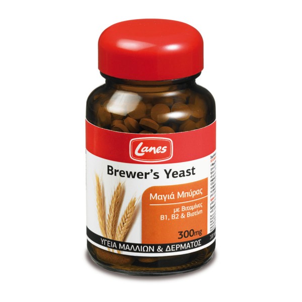 LANES BREWER'S YEAST RED 300mg 200s TABS 