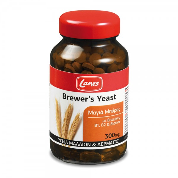 LANES BREWER'S YEAST RED 300mg 400s TABS 